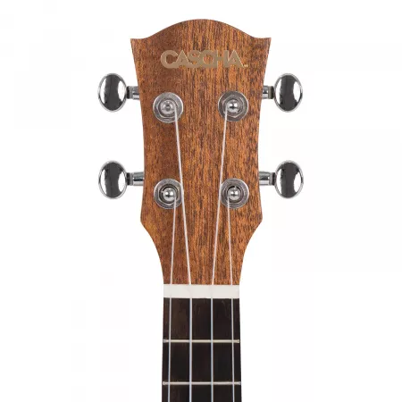 Spruce Series Укулеле концертный леворукий, с чехлом, цвет натуральный, Cascha, HH-2151L
