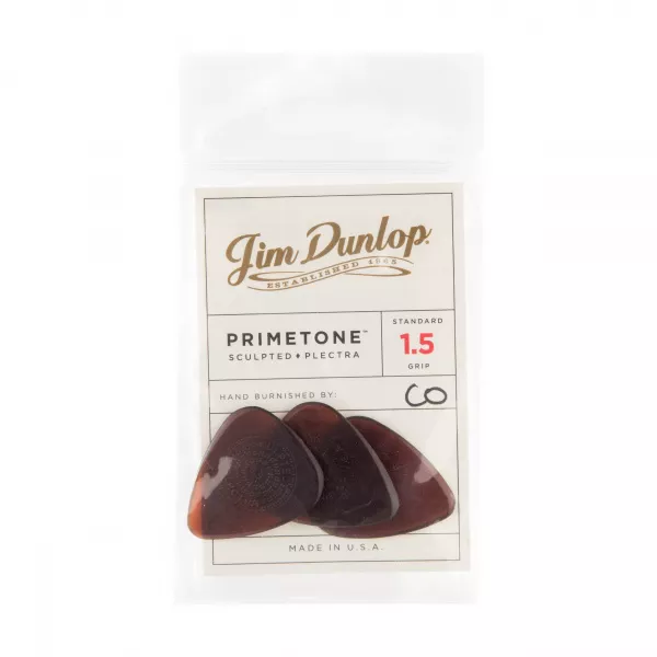Primetone Медиаторы, 3шт, толщина 1.5мм, с насечкой, стандартные, Dunlop, 510P1.5  рис.2 
