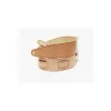 Leather 11 Ремень для гитары, кожаный, карамель, Fidel, FL66019L11