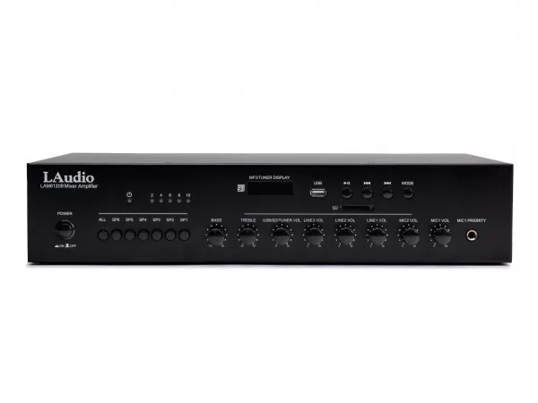 Усилитель мощности трансляционный, 120Вт, LAudio, LAM6120B  рис.2 