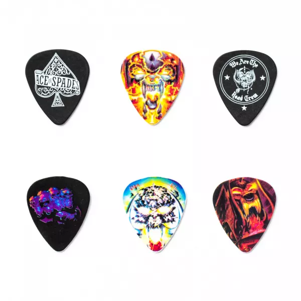 Motorhead Album Art Медиаторы 6шт, толщина 0,73мм, в коробочке, Dunlop, MHPT03  рис.2 
