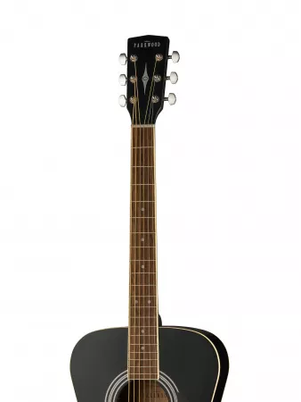Акустическая гитара с чехлом, Parkwood, PF51-WBAG-BKS
