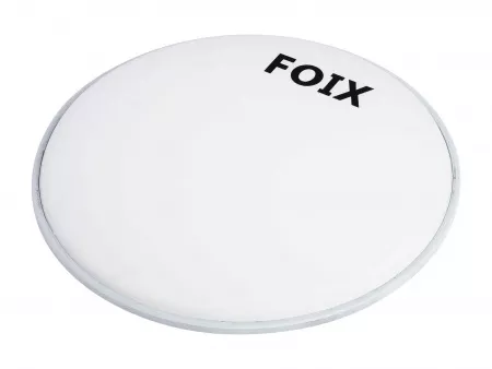 Пластик для малого и том барабана 10", белый, с покрытием, Foix, FDH-25WC-10
