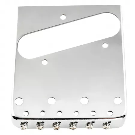 Бридж для электрогитары Tele, хром, Musiclily, MX1841CR