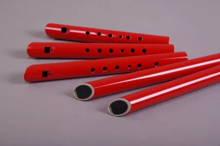 Комплект свирелей (7 тональностей: C,D,E,F,G,A,H) с подставкой, Мастерская Сереброва, MS-DU-SV-02