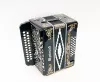 C32X-A-BLACK Гармонь "Шуйская" 25х25-III-2, черная, Шуйская гармонь