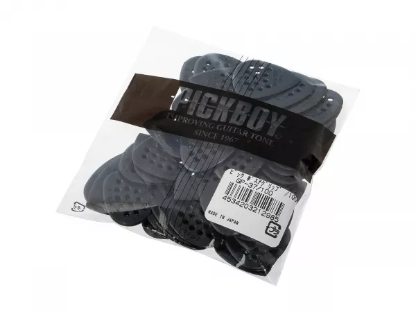 Pos A Glip Carbon Nylon Медиаторы 50шт, толщина 1.0мм, Pickboy, GP-37/100  рис.2 