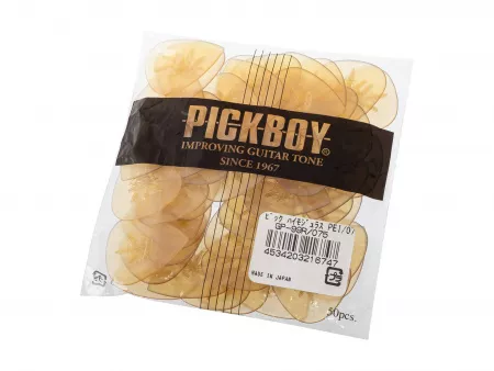 High-Modulous P.E.I Медиаторы 50шт, толщина 0.75мм, Pickboy, GP-99R/075
