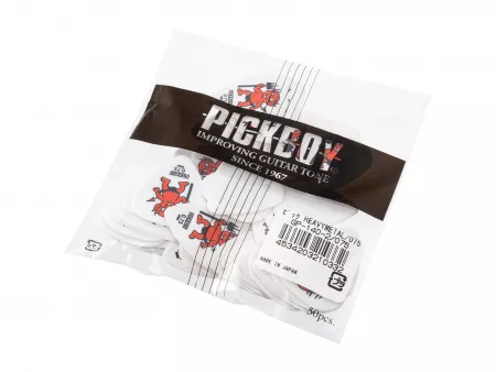 Celltex Heavy Metal Медиаторы 50шт, толщина 0.75мм, Pickboy, GP-140-2/075