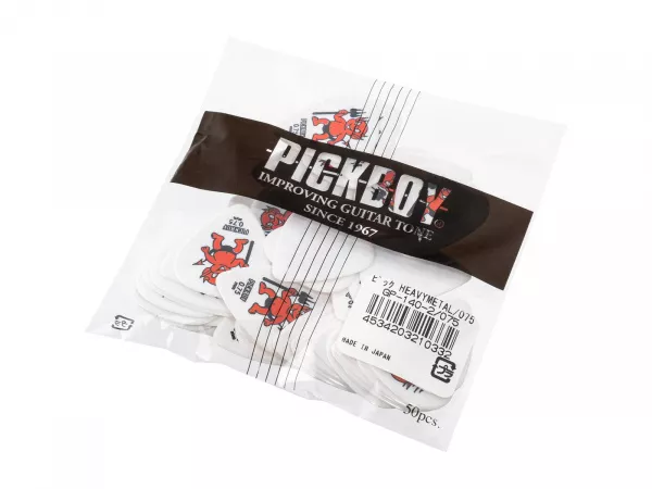 Celltex Heavy Metal Медиаторы 50шт, толщина 0.75мм, Pickboy, GP-140-2/075  рис.2 