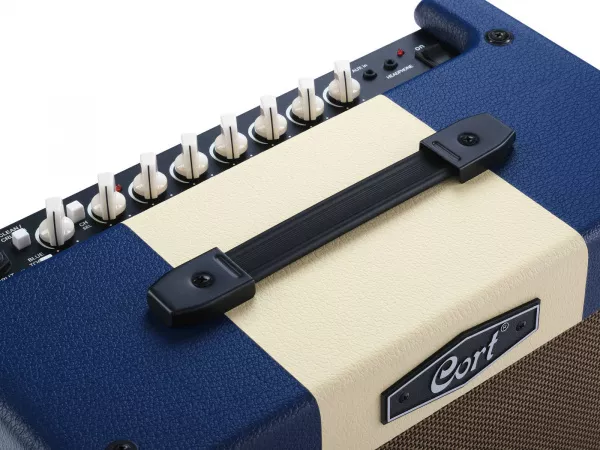 CM Series Гитарный комбоусилитель, синий, 30Вт, Cort, CM30R-EU-DB  рис.2 