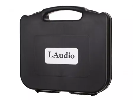 Двухканальная радиосистема с ручным передатчиком и петличкой, LAudio, PRO2-MP