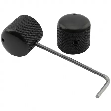 Ручка потенциометра, черная, 2шт, Musiclily, MX2806BK-2