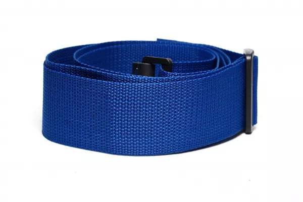 Ремень для гитары, нейлоновый, ярко-синий, Mamba straps, MB5011-118  рис.2 