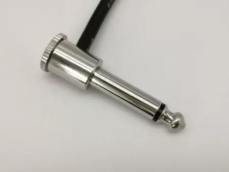 Патч-кабель, угловой, беспаечный корпус, 7см, ZZcable, E44-JR-JR-0007-0