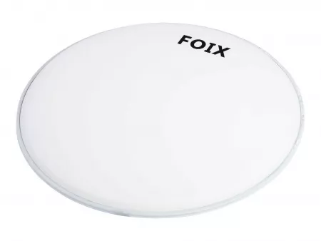 Пластик для малого и том барабана 14", белый, с покрытием, Foix, FDH-25WC-14