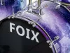 Барабанная установка, фиолетовая, Foix, LH-21H10