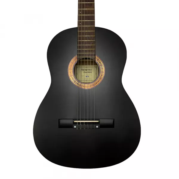 Гитара классическая, черная, Кунгурская Акустика, K-Black  рис.2 
