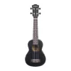 Mahogany Series Укулеле сопрано, с чехлом, черный, Cascha, HH-2262