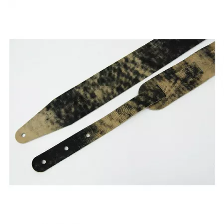 Leather Ремень для гитары, кожаный, цвет ирбис, Fidel, FL50022L