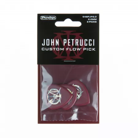 John Petrucci Flow Медиаторы 3шт, толщина 2.0мм, Dunlop, 548PJP2.0