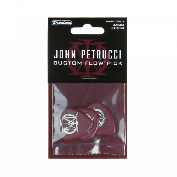 John Petrucci Flow Медиаторы 3шт, толщина 2.0мм, Dunlop, 548PJP2.0  рис.2 