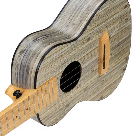 Bamboo Series Graphite Укулеле концертный, с чехлом, графит, Cascha, HH-2316