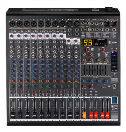 Микшерный пульт, 12 каналов, серия PRO, LAudio, AN-12