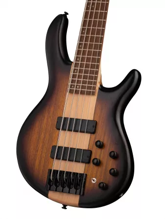Artisan Series Бас-гитара, 5-ти струнная, табако санберст, Cort, C5-Plus-ZBMH-OTAB