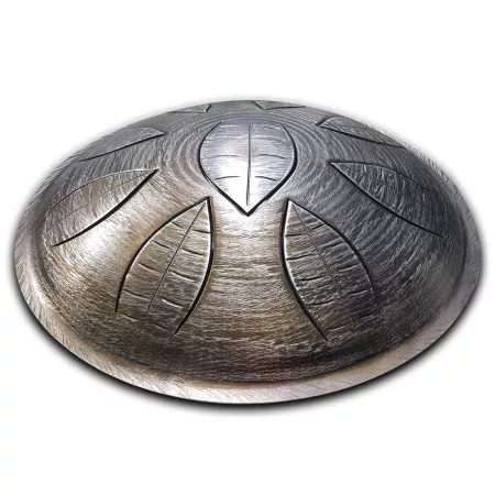 Глюкофон 34см, Handpan Overtone, OHP-L34-8-1-bz-Bbm-Hijaz1