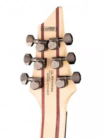 KX Series Электрогитара, черная, Cort, KX500-Etched-EBK