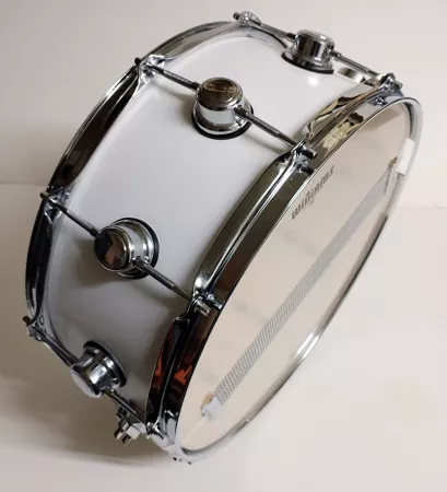 Малый барабан 15х6", берёза, Мастерская Бехтеревых, MBb-m-1506-10-WH
