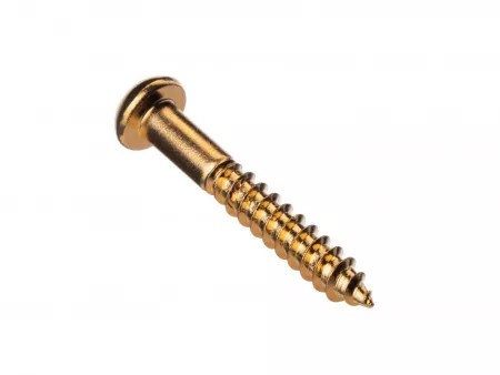 Саморез 3,5х25мм, 50шт, золото, Hosco, WS-05G