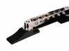 Бридж для арктоп гитары Tune-O-Matic, никель, Hosco, F-2820E