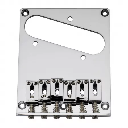 Бридж для Squier и Imported Tele, хром, Musiclily, MX2606CR