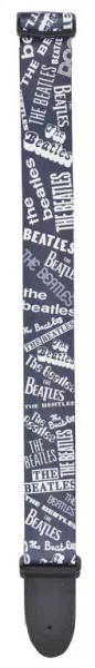 50BTL02 Beatles Ремень для гитары текстильный, без наплечника, рисунок 