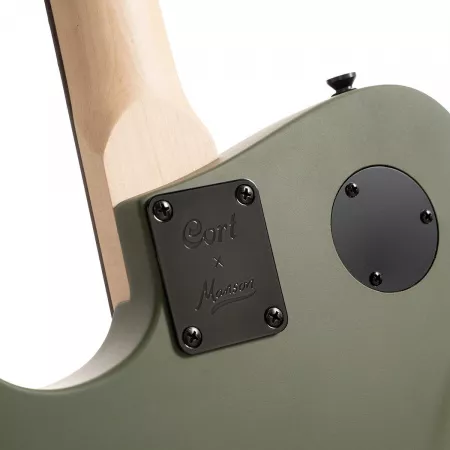 META Series Электрогитара, зеленая, Cort, MBM-2H-B-SUS-SOG