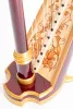 MLH0013 Capris Арфа 21 струнная (A4-G1), цвет - махагони глянцевый, Resonance Harps