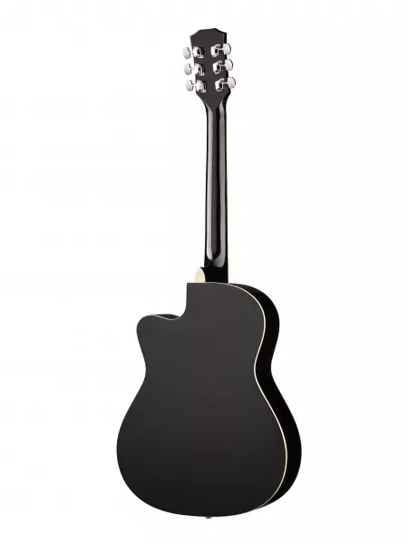 Акустическая гитара, с вырезом, черная, Foix, FFG-3039-BK  рис.2 
