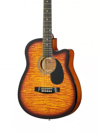 Фольковая гитара вырез HOMAGE, LF-3800CT-SB