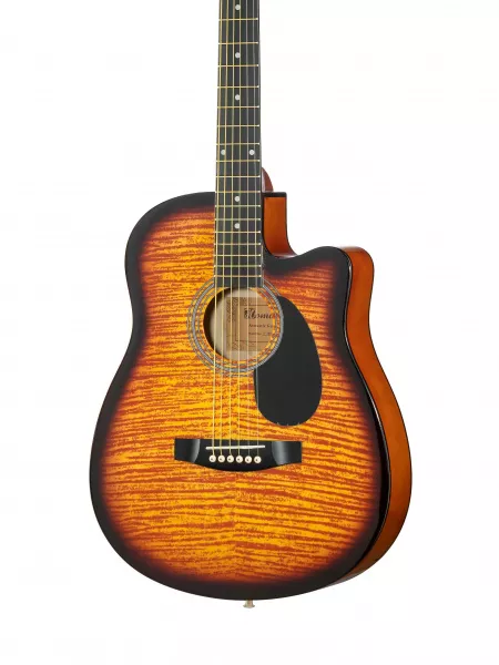 Фольковая гитара вырез HOMAGE, LF-3800CT-SB  рис.2 