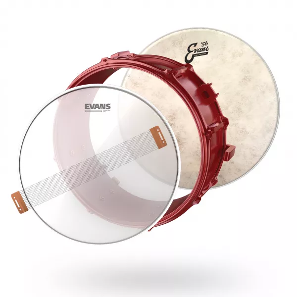 Calftone Набор пластиков и аксессуаров для малого барабана 14", Evans, ESTUK-14C7-1  рис.2 