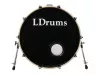 Бас-барабан 22" x 18", белый, LDrums, 5001011-2218