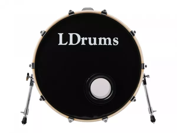 Бас-барабан 22" x 18", белый, LDrums, 5001011-2218  рис.2 