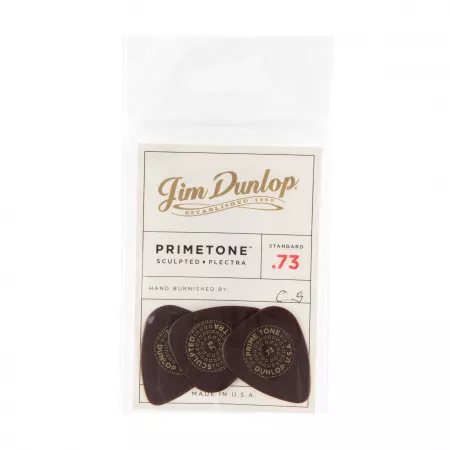 Primetone Медиаторы 3шт, толщина 0,73мм, стандартные, Dunlop, 511P.73