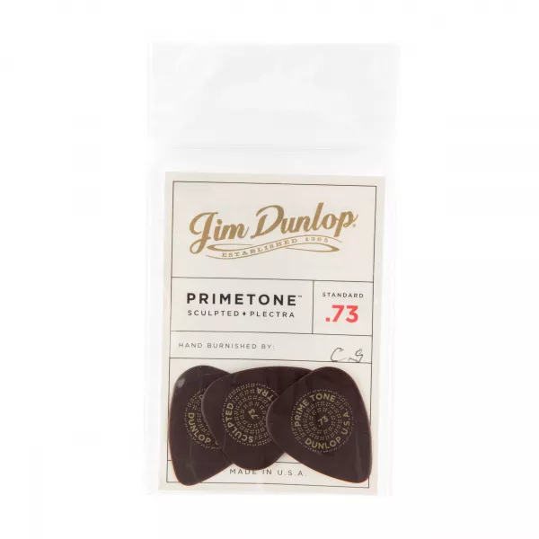 Primetone Медиаторы 3шт, толщина 0,73мм, стандартные, Dunlop, 511P.73  рис.2 