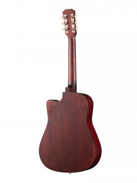 Акустическая гитара, с вырезом, санберст, Foix, FFG-3810C-SB  рис.2 