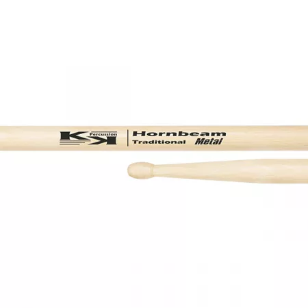 KKGN0C0ML Hornbeam Metal Барабанные палочки, граб, деревянный наконечник, KK Percussion