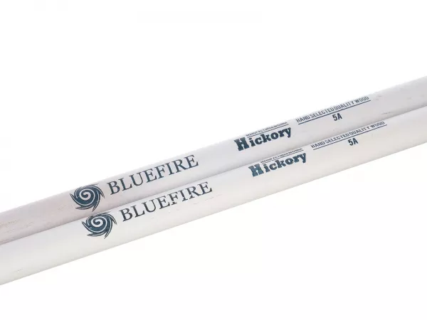 Colored Series Bluefire 5A WHITE Барабанные палочки, орех гикори, белые, HUN, 10104005  рис.2 