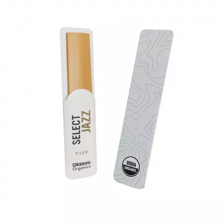 Organic Select Jazz Filed Трости для саксофона тенор, размер 4M, 5шт, D'Addario, ORSF05TSX4M